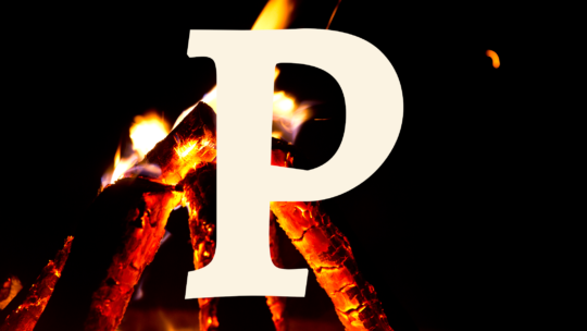 The Letter P.